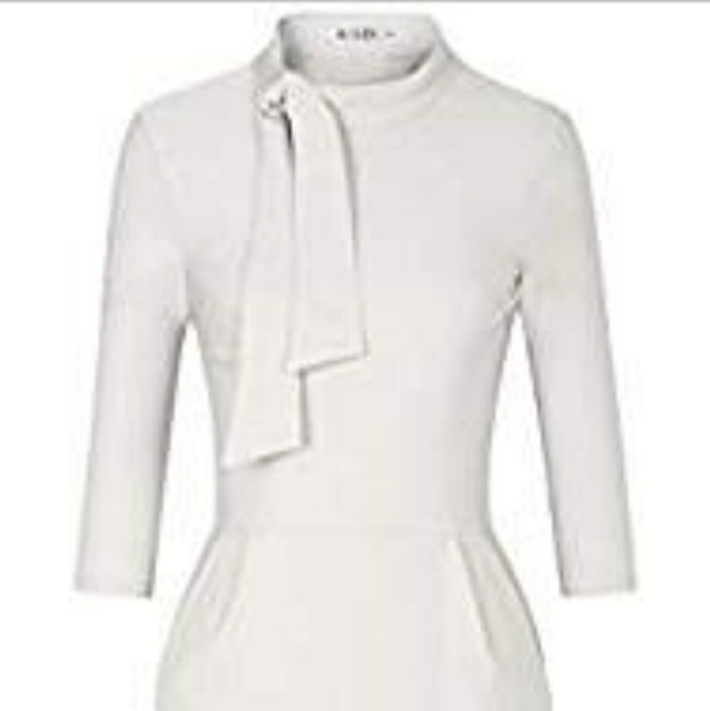 MUXXN 50s Vintage Necktie Cocktail Dress